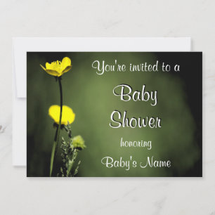 Plantilla de invitación de Baby Shower