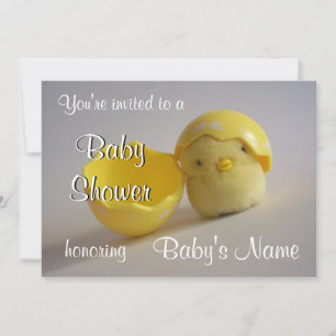 Plantilla de invitación de Baby Shower