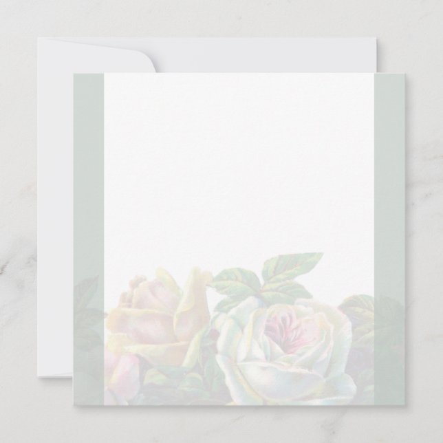 Plantilla de invitación de boda (Anverso)