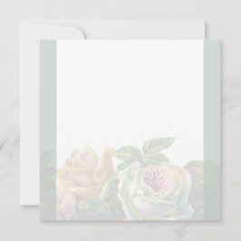 Plantilla de invitación de boda