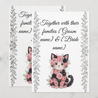 Plantilla de invitación de boda de otoño | Elégant