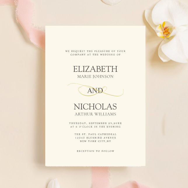 plantilla de invitación de boda digital de moda de (Subido por el creador)