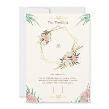 Plantilla de Invitación de Boda Elegante y Persona