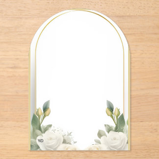 Plantilla de Invitación de Boda Floral Elegante Mo