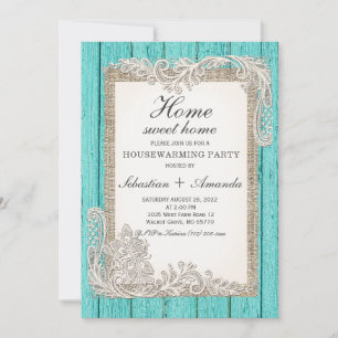 Plantilla de Invitación de Calentamiento de Casa R