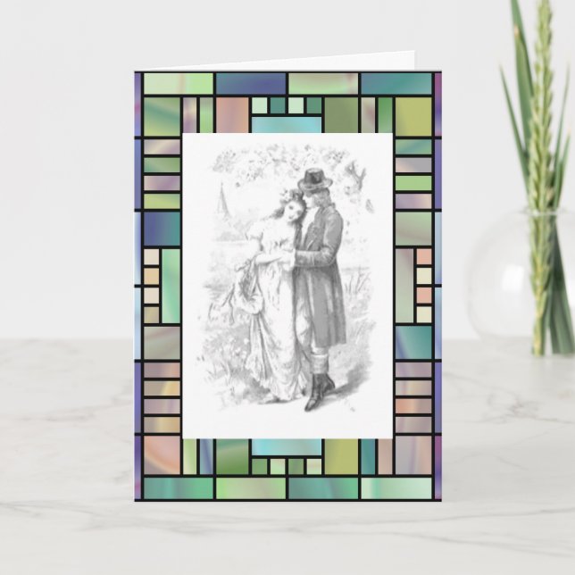 Plantilla de Invitación de compromiso (Anverso)