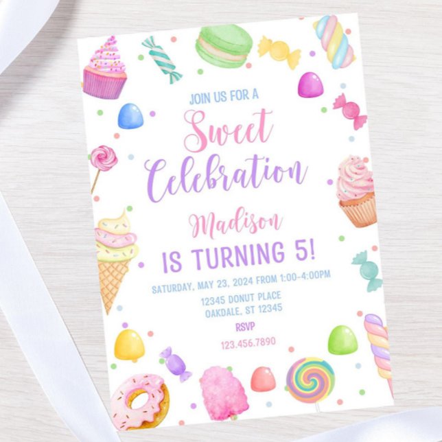 Plantilla de invitación de cumpleaños con tema de  (Subido por el creador)