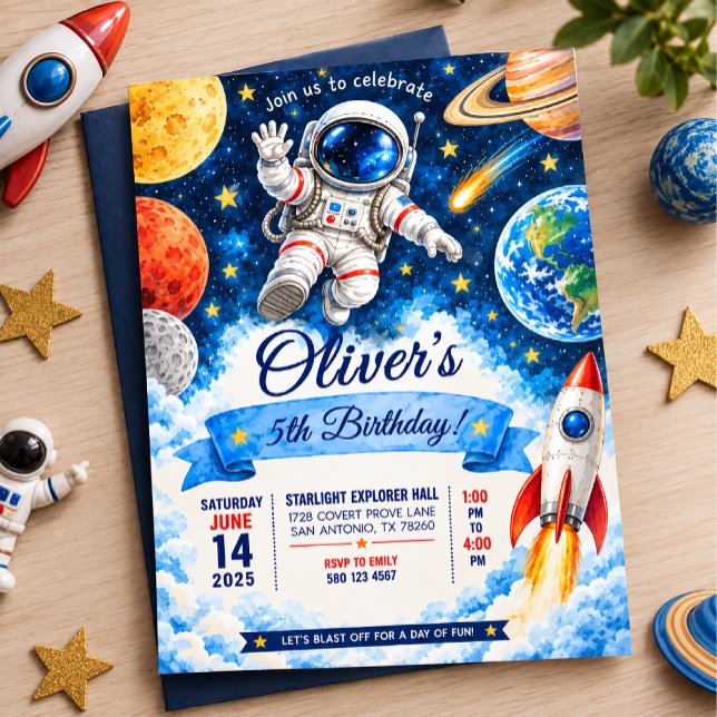 plantilla de invitación de cumpleaños con tema de  (Subido por el creador)
