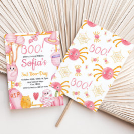 Plantilla de invitación de cumpleaños de Halloween