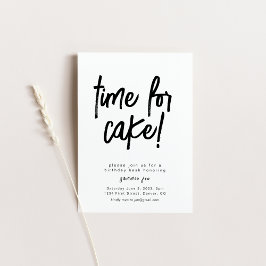 Plantilla De Invitación De Cumpleaños De Pasteles