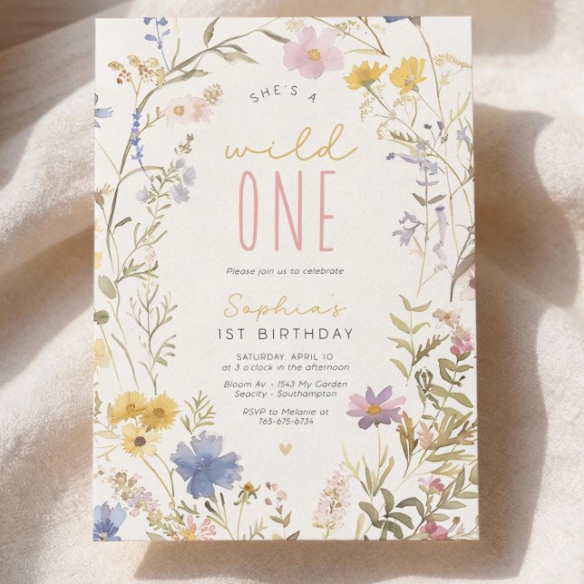 Plantilla de invitación de cumpleaños número 1 Wil (Subido por el creador)