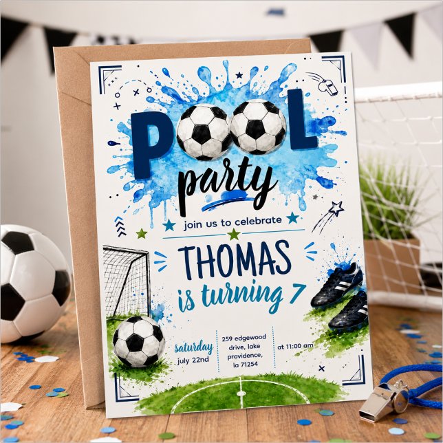 Plantilla de invitación de cumpleaños para fiesta  (Subido por el creador)