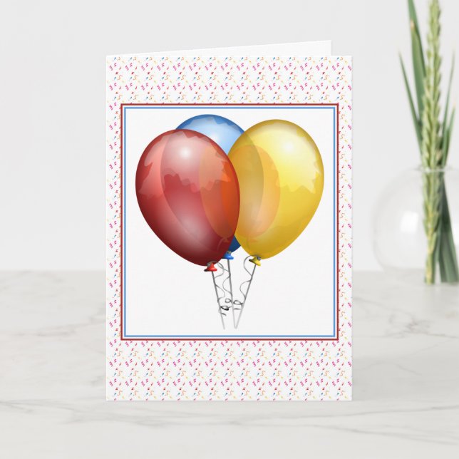 Plantilla de invitación de fiesta de cumpleaños (Anverso)