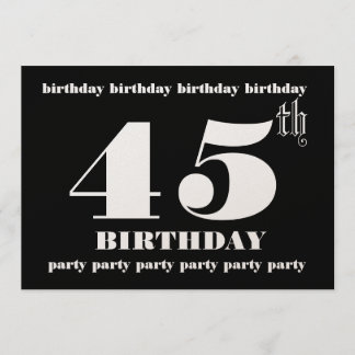 Plantilla de invitación de fiesta de cumpleaños nú
