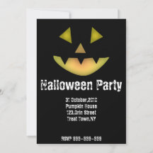Plantilla de invitación de fiesta de Halloween