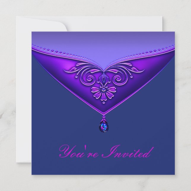 Plantilla de invitación de fiesta para todas las o (Anverso)