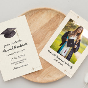 Plantilla de invitación de grupo de graduación (5x
