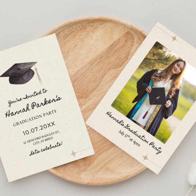 Plantilla de invitación de grupo de graduación (5x (Subido por el creador)