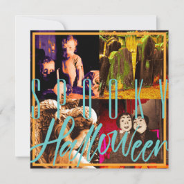 Plantilla De Invitación De Halloween De Fantasma