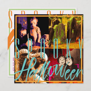 Plantilla De Invitación De Halloween De Fantasma