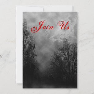 Plantilla de invitación de Halloween de Halloween
