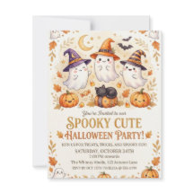 Plantilla de invitación de Halloween de Mansión Em