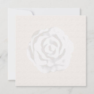 Plantilla de invitación de matrimonio de la Rosa B