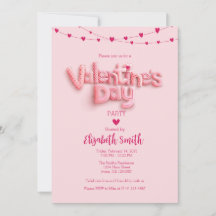 Plantilla de invitación de partido El día de San V