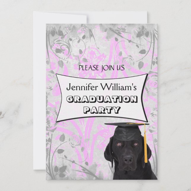 Plantilla de invitación de recuperación de Labrado (Anverso)