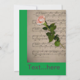 Plantilla de Invitación de Tarjeta de Boda