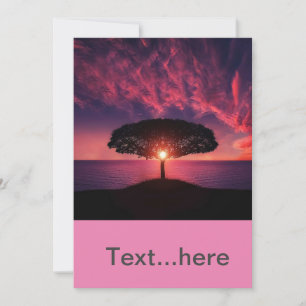 Plantilla de Invitación de Tarjeta de Boda