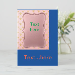 Plantilla de Invitación de Tarjeta de Boda
