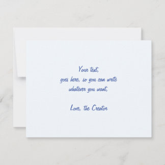 Plantilla de Invitación Floral Azul Elegante