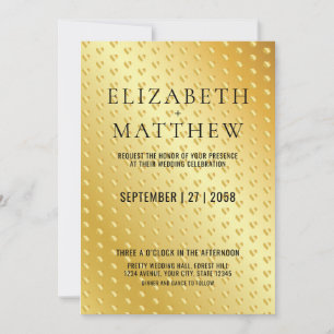Plantilla de invitación Glamorosa del Especkle de 