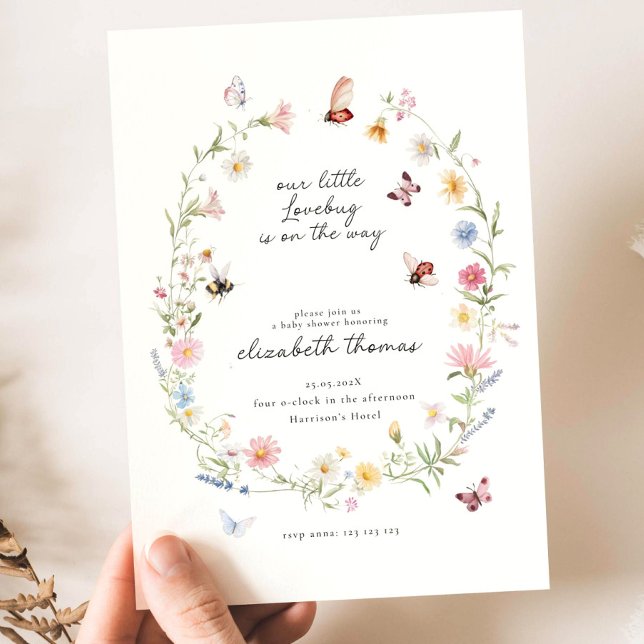 Plantilla de Invitación para Baby Shower de Nuestr (Subido por el creador)
