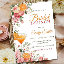 Plantilla de Invitación para Brunch Nupcial con Ci