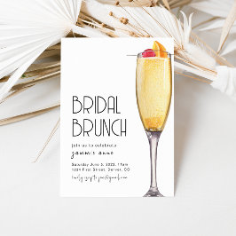 Plantilla de invitación para fiesta de brunch con 
