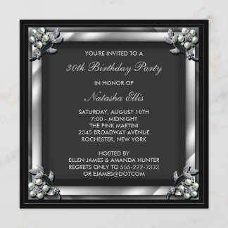 Plantilla de invitación para fiesta de cumpleaños 