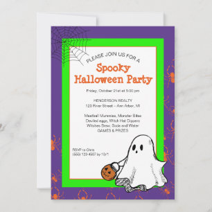 Plantilla de Invitación para Fiesta de Halloween d
