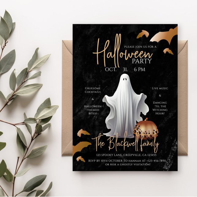 Plantilla de Invitación para Fiesta de Halloween p (Subido por el creador)