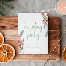 Plantilla de invitación para fiestas de vacaciones