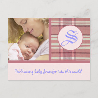 Plantilla de Invitación para niñas bebés