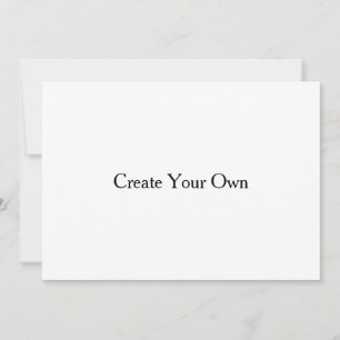 Plantilla de invitación personalizable plana 5x7