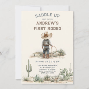 Plantilla de Invitación Personalizada para Primer 