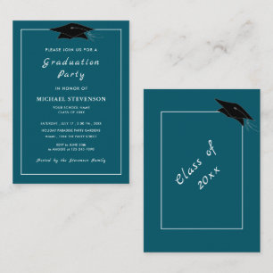 Plantilla de Invitaciones de Graduación Diseña Tus