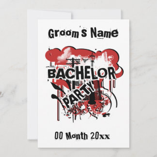 Plantilla de invitaciones para despedida de solter