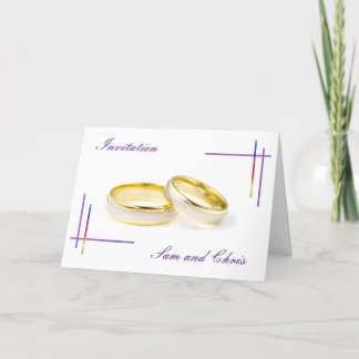 Plantilla de la boda del arco iris