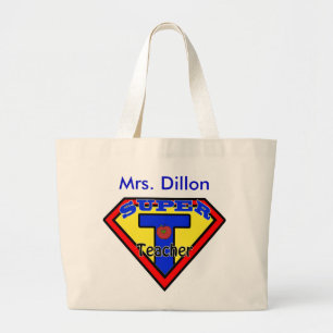 Plantilla de la bolsa de tocador del superprofesor