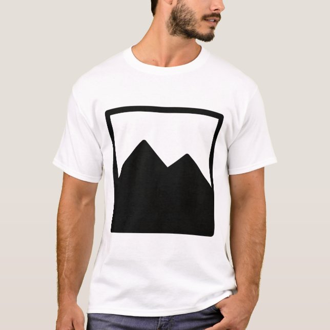 Plantilla de la camiseta de los hombres (Anverso)