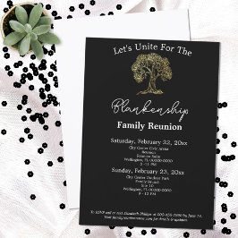 Plantilla de la familia de arte del árbol de oro R